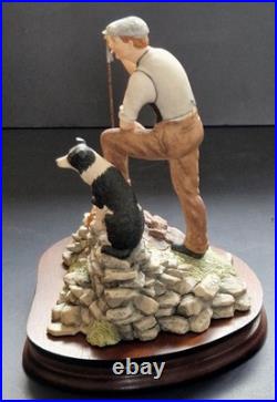 Border Fine Arts James Herriot JH19 Time For Reflection Ray Ayres Shepherd Dog