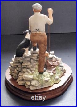 Border Fine Arts James Herriot JH19 Time For Reflection Ray Ayres Shepherd Dog