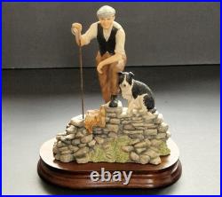 Border Fine Arts James Herriot JH19 Time For Reflection Ray Ayres Shepherd Dog