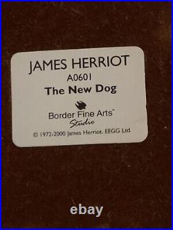 Border Fine Arts James Herriot Studio Collection A0601 The New Dog by Kirsty