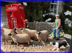 Border Fine Arts James Herriot Studio Figurine'Right of Way' A6026 2005