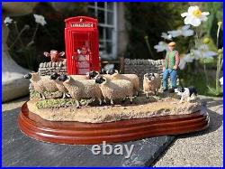 Border Fine Arts James Herriot Studio Figurine'Right of Way' A6026 2005