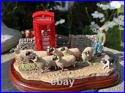 Border Fine Arts James Herriot Studio Figurine'Right of Way' A6026 2005