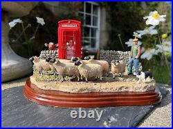 Border Fine Arts James Herriot Studio Figurine'Right of Way' A6026 2005