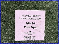 Border Fine Arts James Herriot Studio Vol Pigs'Mud Spa' A8436