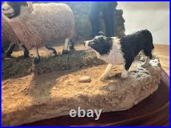 Border Fine Arts James Herriot Studio figurine'Right of Way' A6026 2005 Rare