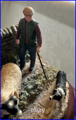 Border Fine Arts James Herriot Studio figurine'Right of Way' A6026 2005 Rare