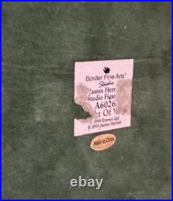 Border Fine Arts James Herriot Studio figurine'Right of Way' A6026 2005 Rare