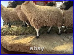 Border Fine Arts James Herriot Studio figurine'Right of Way' A6026 2005 Rare