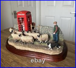 Border Fine Arts James Herriot Studio figurine'Right of Way' A6026 2005 Rare