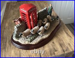 Border Fine Arts James Herriot Studio figurine'Right of Way' A6026 2005 Rare