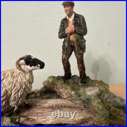 Border Fine Arts Jh90 Steady Lad Steady Border Collie Sheep L/e Original Boxes