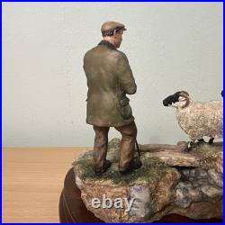 Border Fine Arts Jh90 Steady Lad Steady Border Collie Sheep L/e Original Boxes