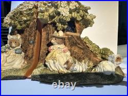 Border Fine Arts Jill Barklem's Brambly Hedge'Poppy & Babies' Bookends BHB01
