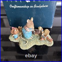 Border Fine Arts. Jill Barklem's Brambly Hedge.'Wilfrid With Toys' BH63