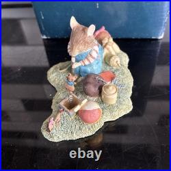 Border Fine Arts. Jill Barklem's Brambly Hedge.'Wilfrid With Toys' BH63