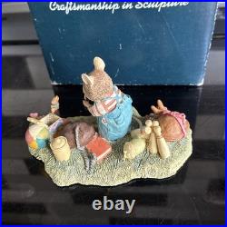 Border Fine Arts. Jill Barklem's Brambly Hedge.'Wilfrid With Toys' BH63