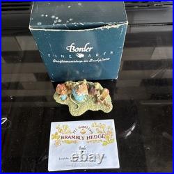 Border Fine Arts. Jill Barklem's Brambly Hedge.'Wilfrid With Toys' BH63