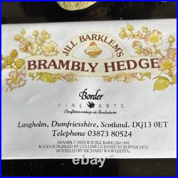 Border Fine Arts. Jill Barklem's Brambly Hedge.'Wilfrid With Toys' BH63