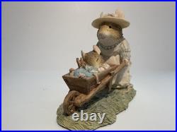 Border Fine Arts. Jill Barklem's Brambly Hedge collection.'Mrs Apple & Wilfrid