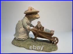 Border Fine Arts. Jill Barklem's Brambly Hedge collection.'Mrs Apple & Wilfrid