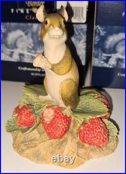 Border Fine Arts Job Lot Collection x15 Wildlife Figurines Mice Birds Boxed Cert