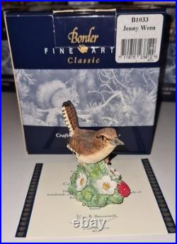 Border Fine Arts Job Lot Collection x15 Wildlife Figurines Mice Birds Boxed Cert