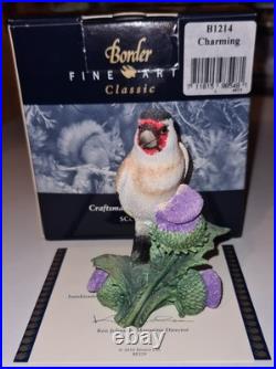 Border Fine Arts Job Lot Collection x15 Wildlife Figurines Mice Birds Boxed Cert