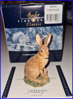 Border Fine Arts Job Lot Collection x15 Wildlife Figurines Mice Birds Boxed Cert