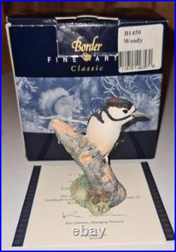 Border Fine Arts Job Lot Collection x15 Wildlife Figurines Mice Birds Boxed Cert