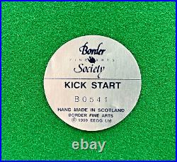 Border Fine Arts Kick Start B0541 by Ray Ayres with Original Box & Certificate