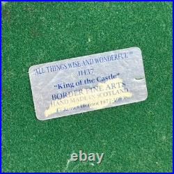 Border Fine Arts King of the Castle JH37 1989 Sheep Figurine D. Walton J Herriot