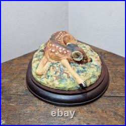 Border Fine Arts L09 Lying Down Roe Dear Fawn Limited Edition 416/500 V. Hayton