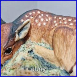 Border Fine Arts L09 Lying Down Roe Dear Fawn Limited Edition 416/500 V. Hayton