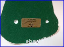 Border Fine Arts L134 Urban Foxes Ltd Ed Figurine c1993 Wooden Plinth VGC