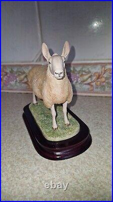 Border Fine Arts L163 Leicester Tup Figurine / The County Show Ram Ltd Edition
