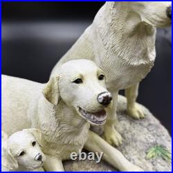 Border Fine Arts Labrador Dog Family Figure Statue B0730A 2001 RARE 187/950 VGC