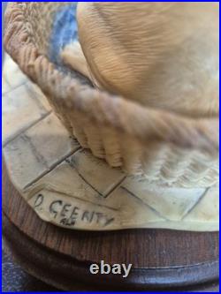 Border Fine Arts Labrador Puppies Denis Geenty Scotland Dog Sculpture