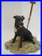 Border-Fine-Arts-Lakeland-Fell-Terrier-Seated-With-Spade-By-Ray-Ayres-1983-Vgc-01-mt