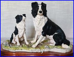 Border Fine Arts Large The Understudy Sheep Dog & Puppy Ltd Edn no. L150