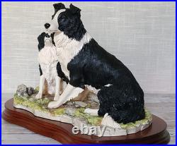 Border Fine Arts Large The Understudy Sheep Dog & Puppy Ltd Edn no. L150