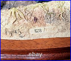 Border Fine Arts Lifting the Pinks B0219 by Ray Ayres Ltd Edition 828/1750 VGC