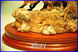 Border Fine Arts Limited 1396 box, Foxes-Look Listen & Learn Very Good Condition