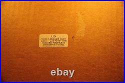 Border Fine Arts Limited 1396 box, Foxes-Look Listen & Learn Very Good Condition