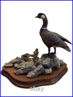 Border Fine Arts Limited Edition 170/1850 Goose & Golings Standing On The Rocks Border Fine Arts Limited Edition 170/1850 Goose & Golings Standing On The Rocks