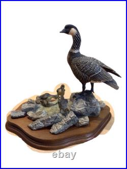 Border Fine Arts Limited Edition 170/1850 Goose & Golings Standing On The Rocks Border Fine Arts Limited Edition 170/1850 Goose & Golings Standing On The Rocks