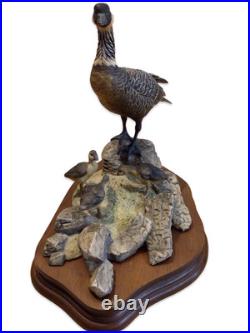 Border Fine Arts Limited Edition 170/1850 Goose & Golings Standing On The Rocks Border Fine Arts Limited Edition 170/1850 Goose & Golings Standing On The Rocks