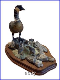 Border Fine Arts Limited Edition 170/1850 Goose & Golings Standing On The Rocks Border Fine Arts Limited Edition 170/1850 Goose & Golings Standing On The Rocks