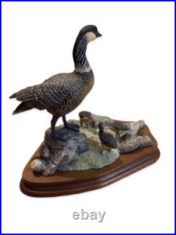 Border Fine Arts Limited Edition 170/1850 Goose & Golings Standing On The Rocks Border Fine Arts Limited Edition 170/1850 Goose & Golings Standing On The Rocks