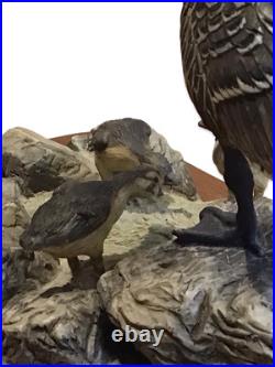 Border Fine Arts Limited Edition 170/1850 Goose & Golings Standing On The Rocks Border Fine Arts Limited Edition 170/1850 Goose & Golings Standing On The Rocks
